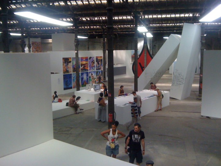 Installation view of From Here On at Rencontres d'Arles