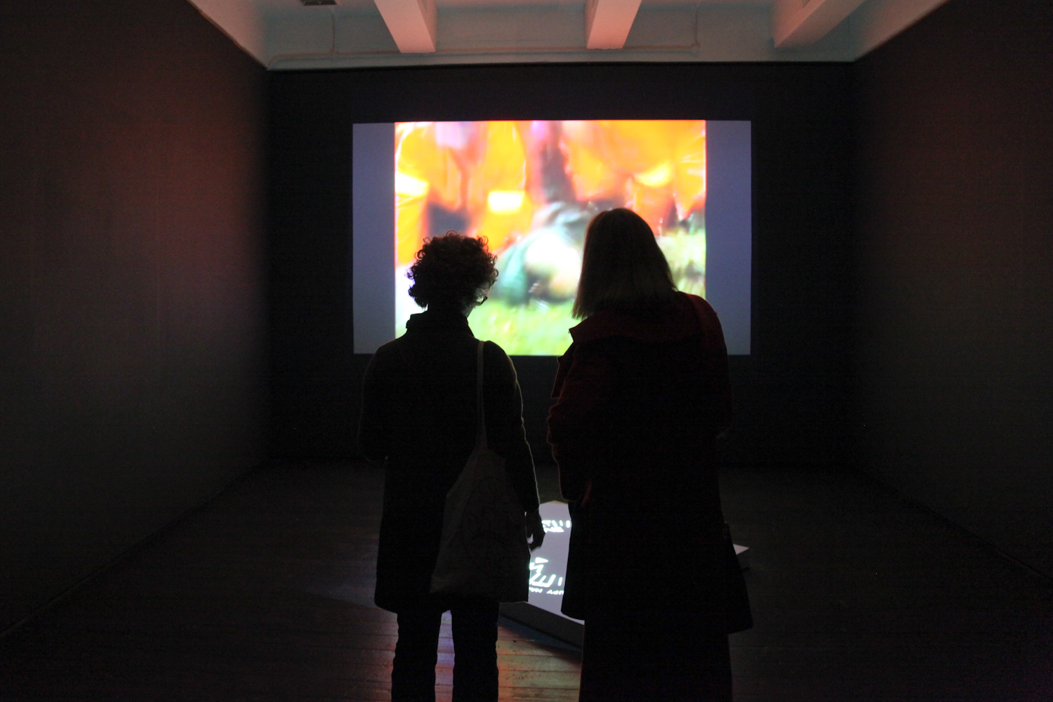 Visitors view Thomson & Craighead's October at the BPB12 launch.