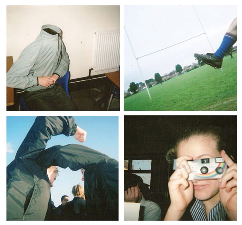 16-18 year old students capture their own visual diaries before BPB12.