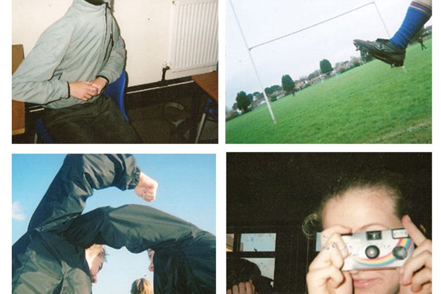 16-18 year old students capture their own visual diaries before BPB12.