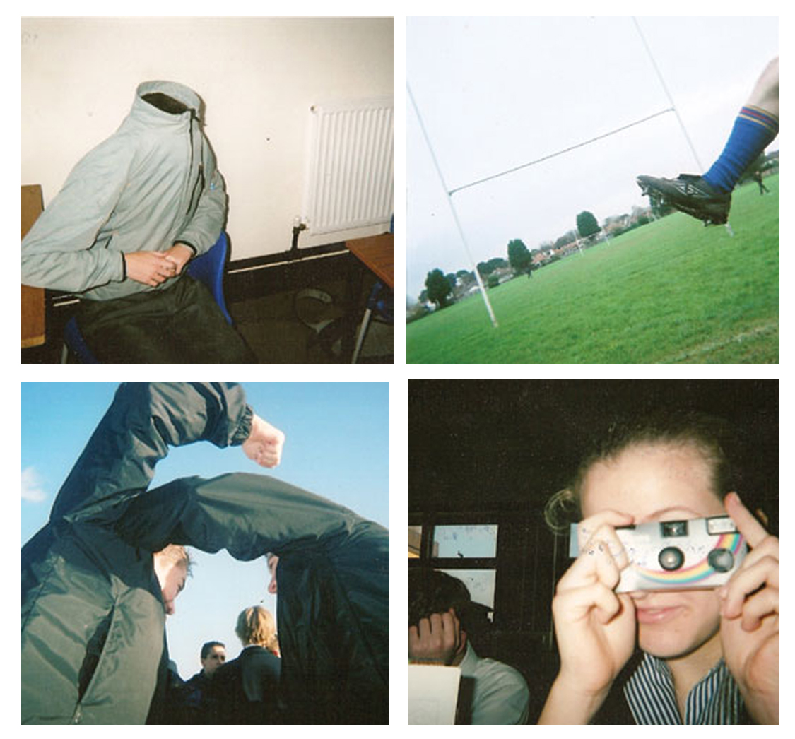 16-18 year old students capture their own visual diaries before BPB12.