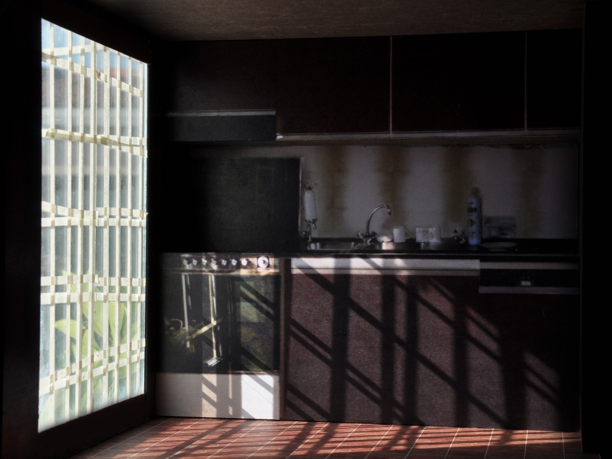 Helene Kazan, A Domestic Image of Preemption, Film 1 Lebanon, 1989. Still from stop frame animation.  Multimedia installation. 2013