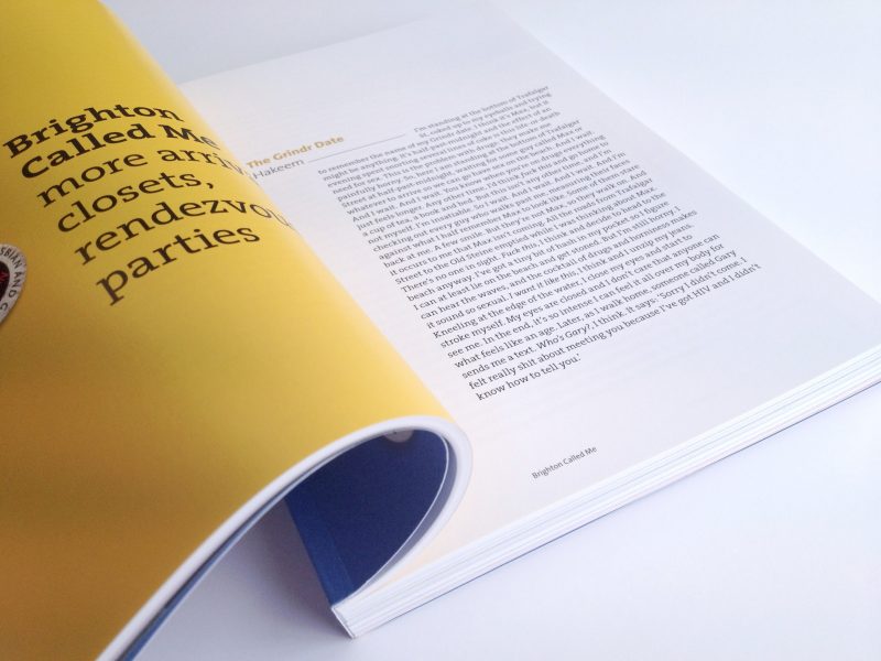 Queer in Brighton book