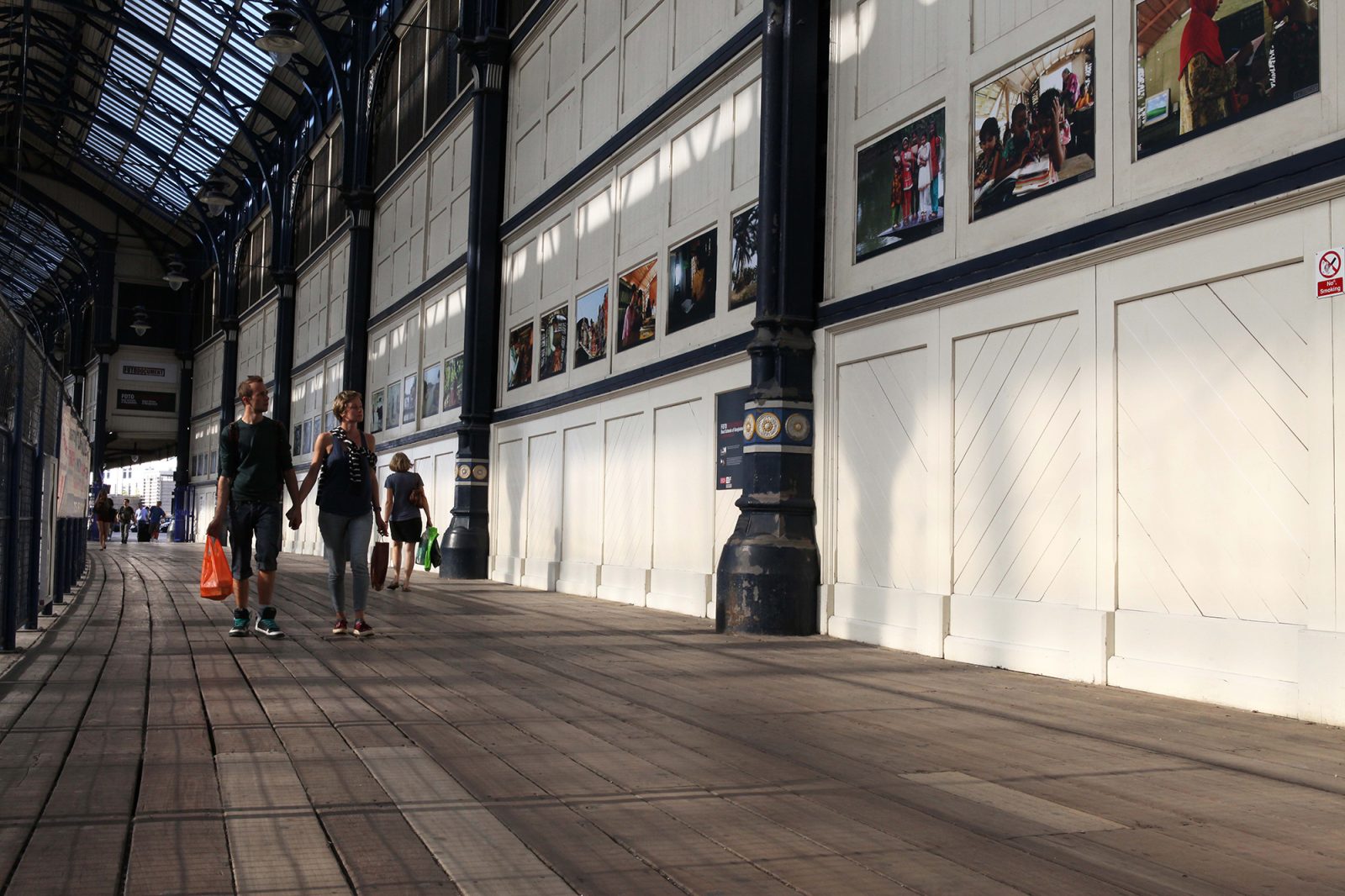 FotoDocument exhibition, Brighton Railway Station