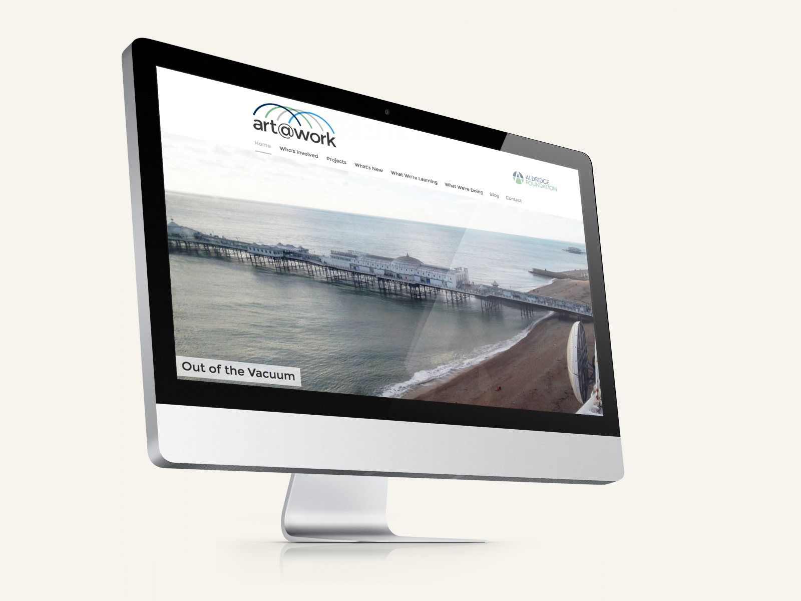 New Art at Work Website