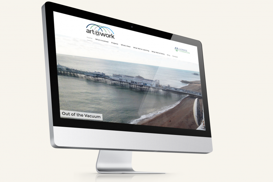 New Art at Work Website