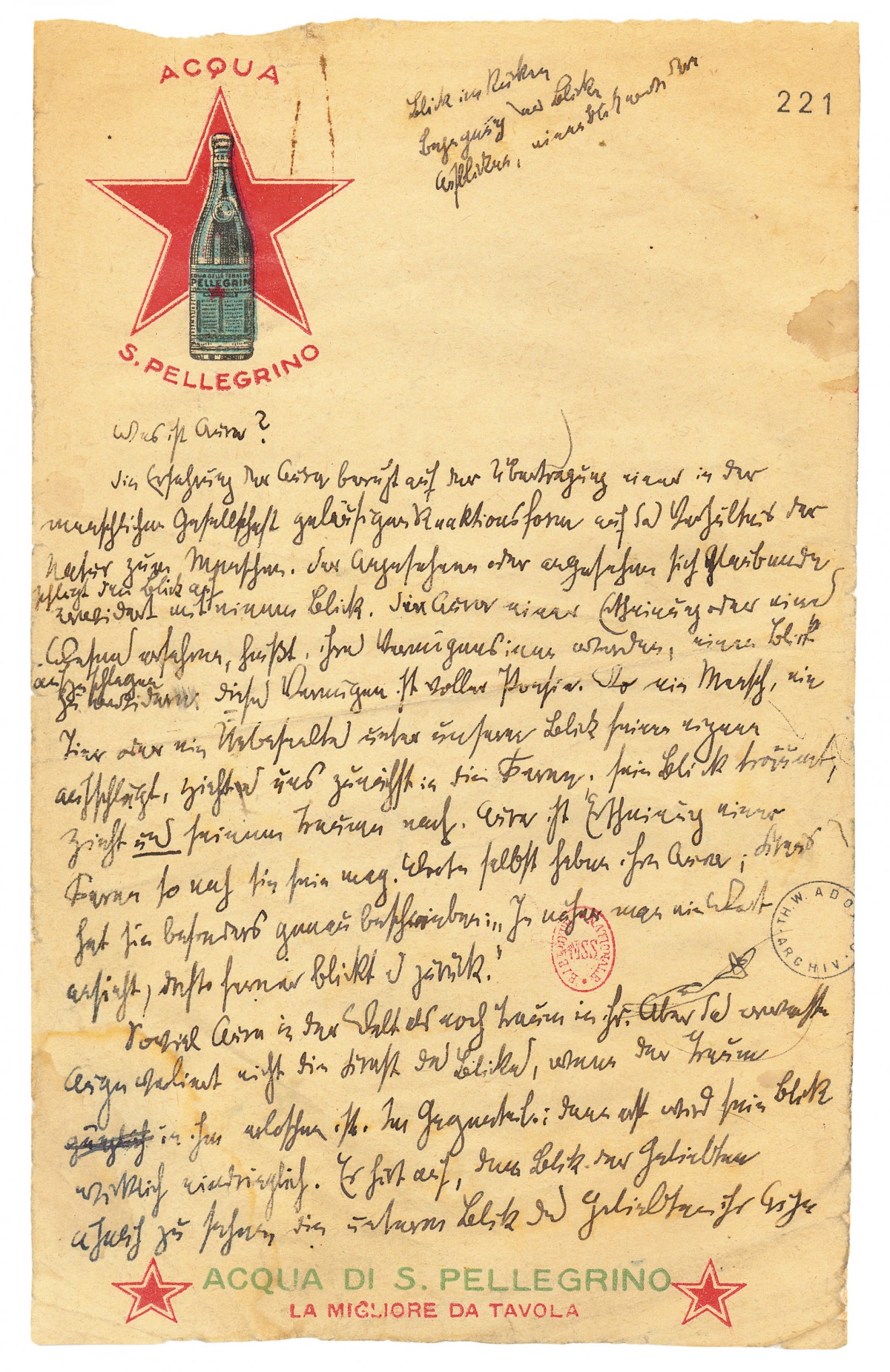 Walter Benjamin archive