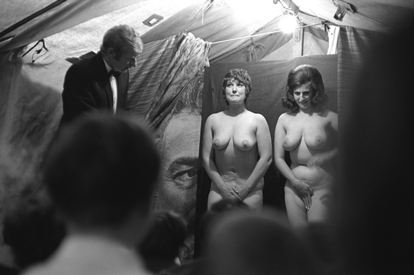 Homer Sykes Strip Tease Pinner 1971