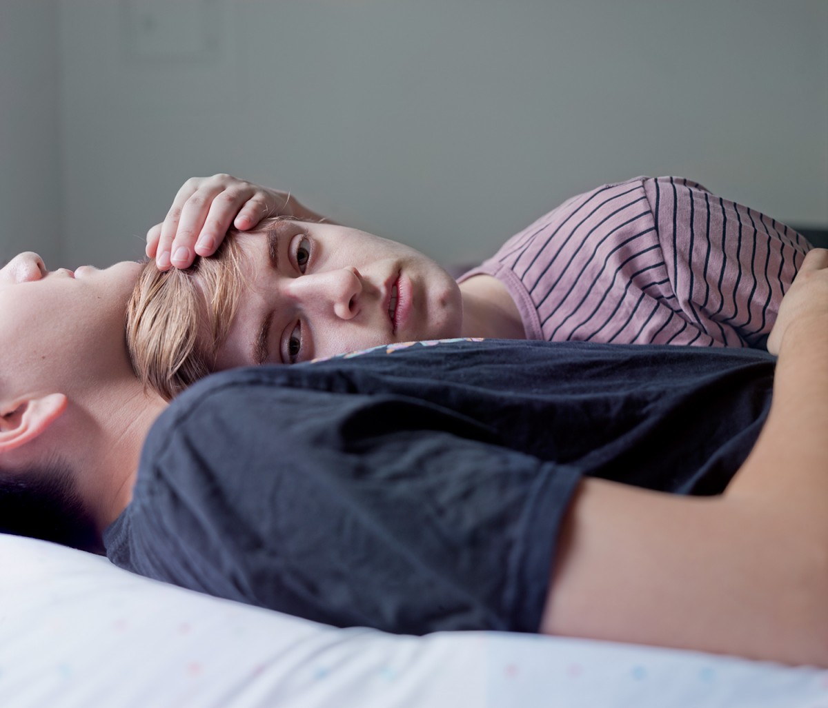 'Untitled' from the series 'The Taradiddle High School Yearbook Project, 2014-15' by Evan Baden