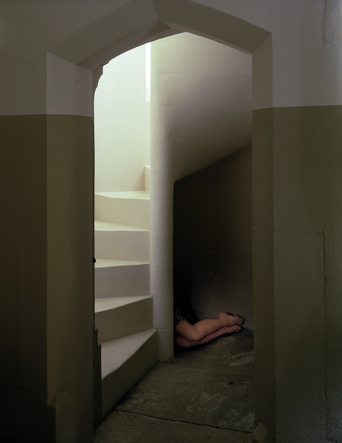 'Dymphna Protector of Run Aways' from the series Saints. © Liane Lang.