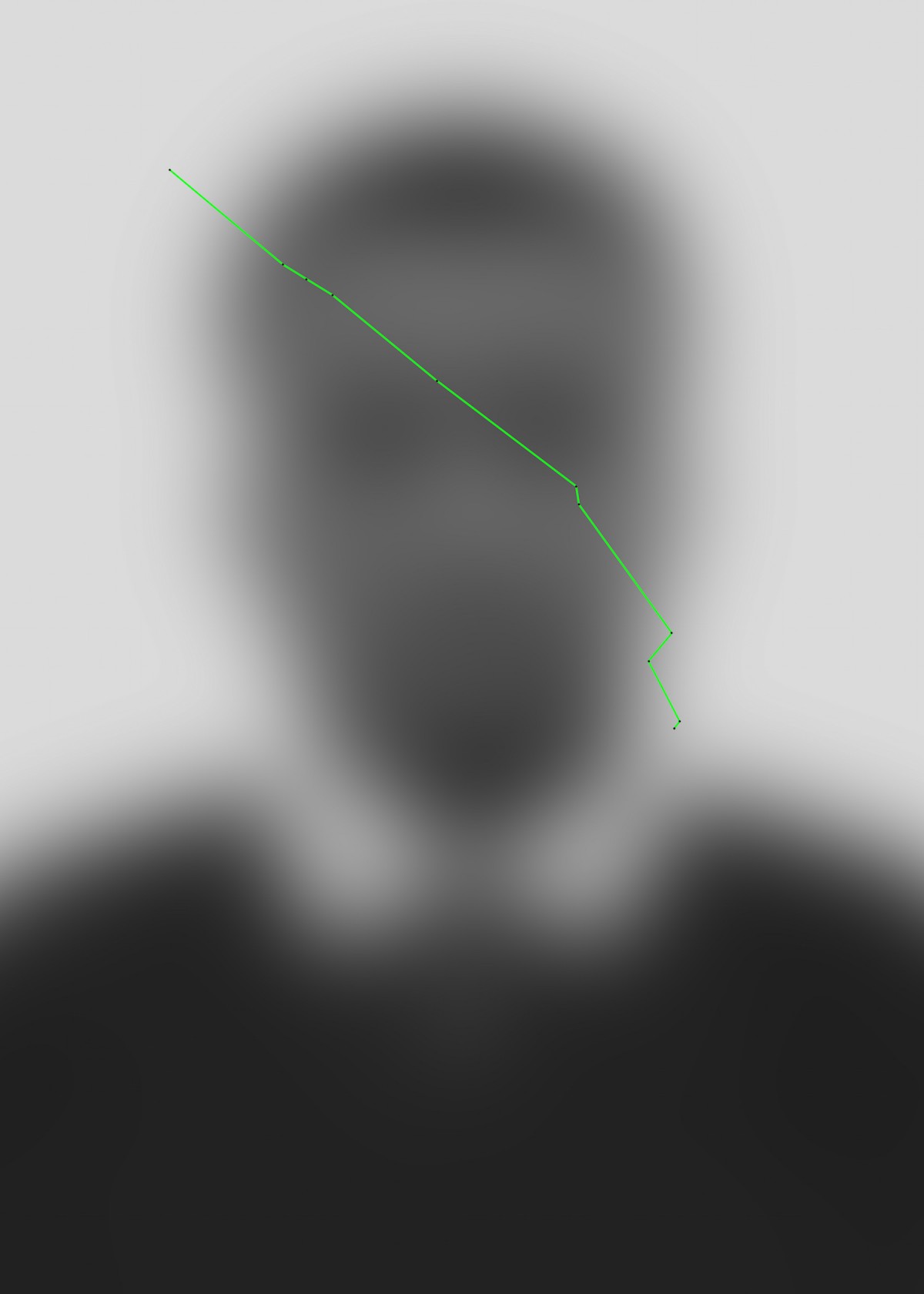 'Biniam, Eritrea to London by car, boat, lorry, train and aeroplane, 2013' from the series Even This Will Pass. © Aida Silvestri, 2015.