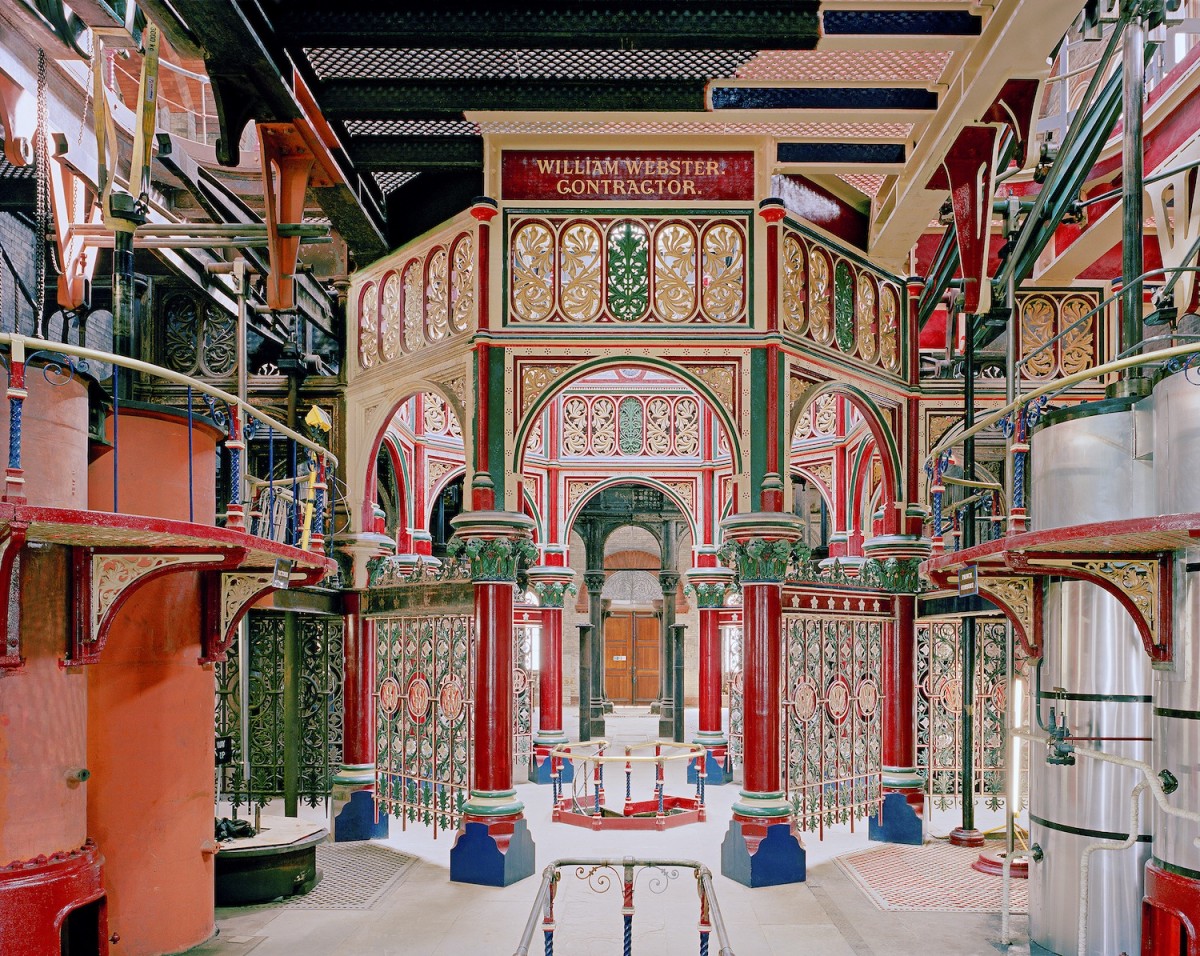 'Beam Engine House, Crossness Pumping Station, London'. Thomas Ball / WaterAid.