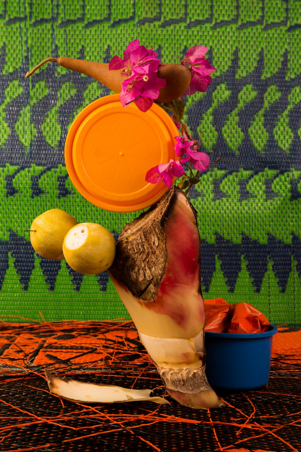 © Lorenzo Vitturi 'Banana Tree, Bougainvillea and Green' from the series 'The Balogun Particle' 2015-ongoing